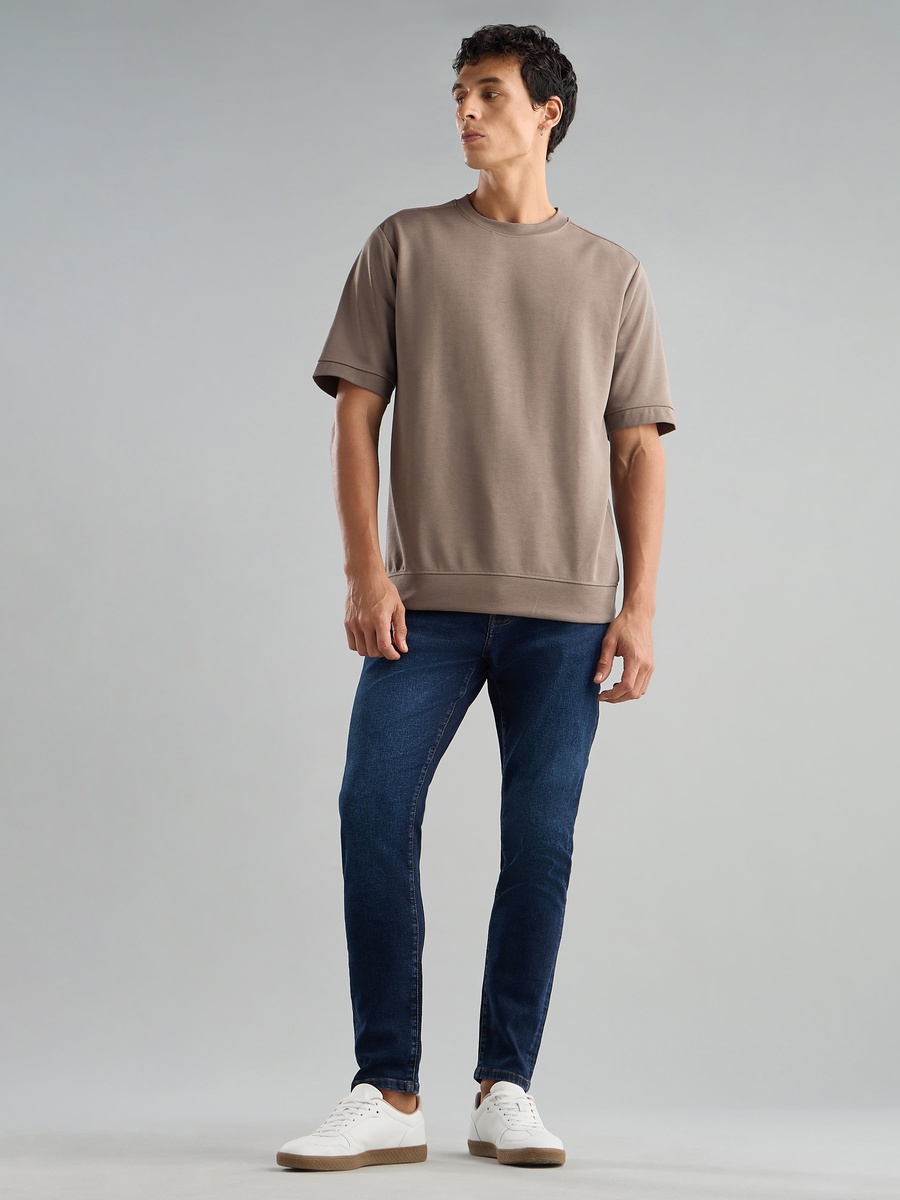 Plain Carrot Fit Jeans
