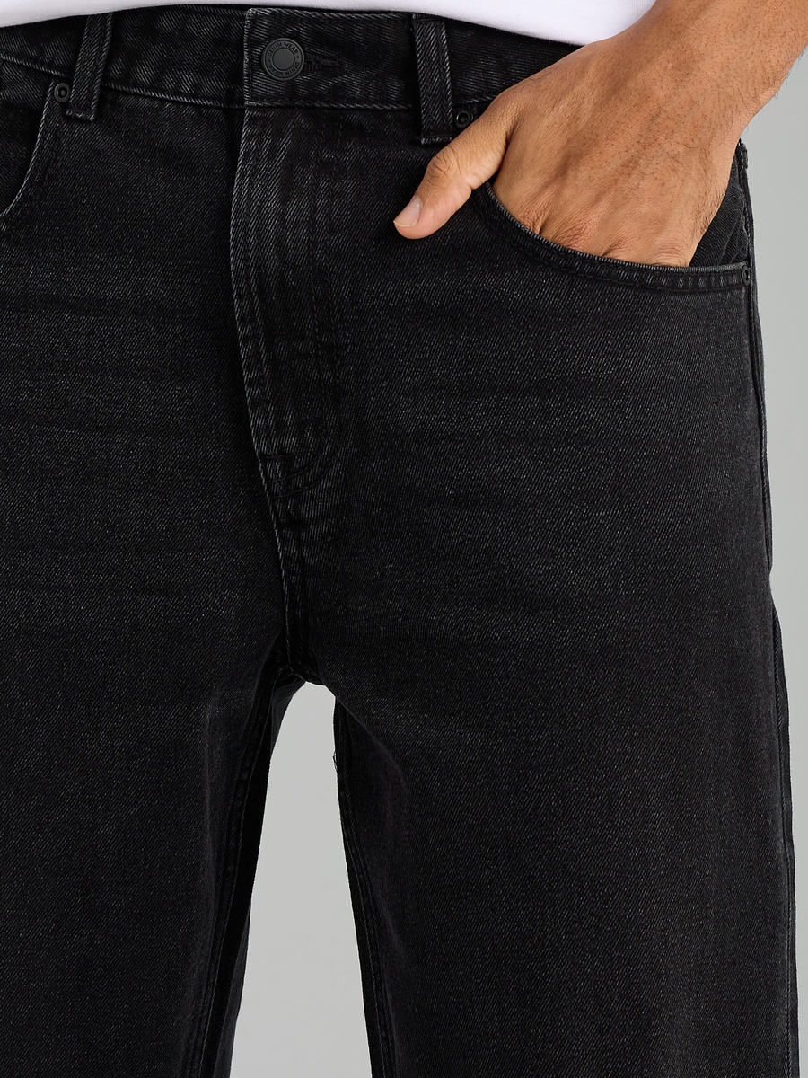 Plain Relaxed Fit Jeans