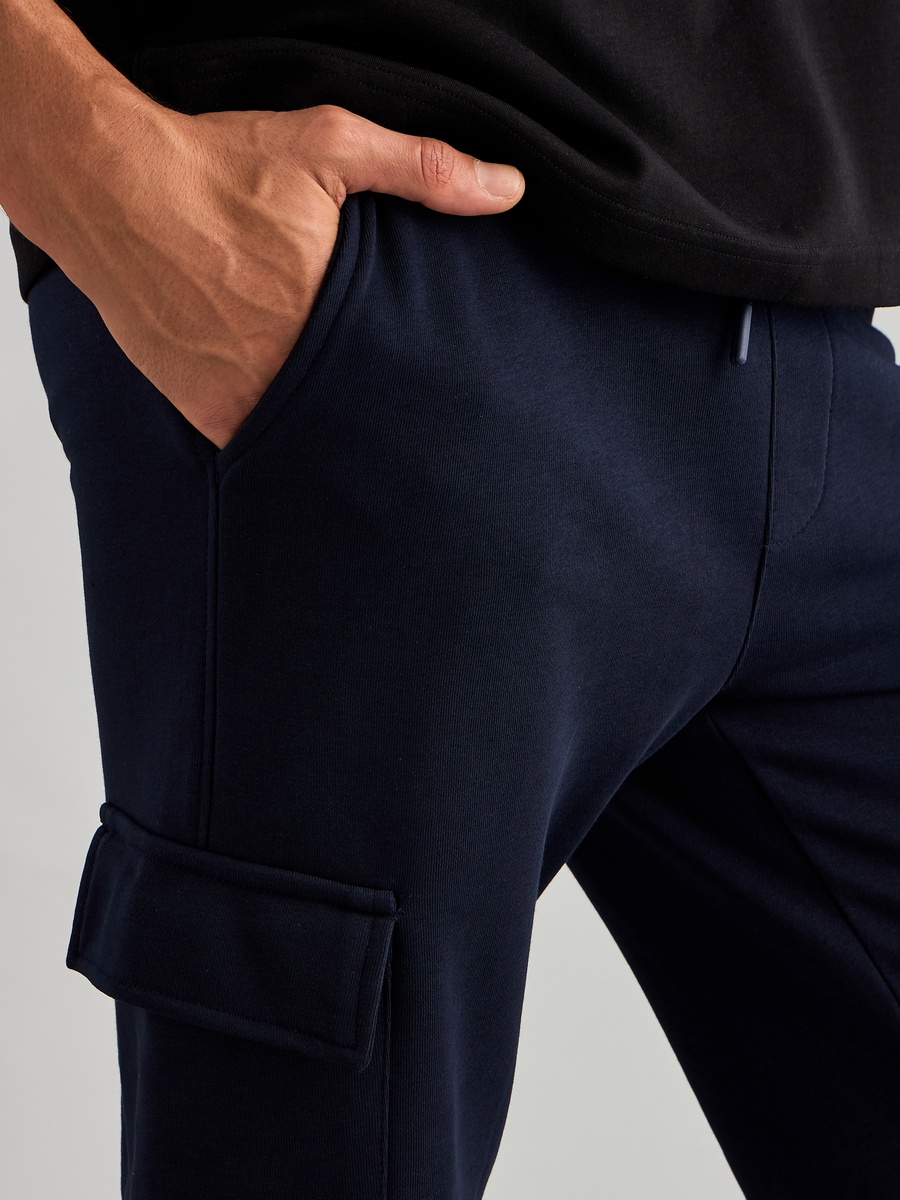 Plain Cargo Joggers