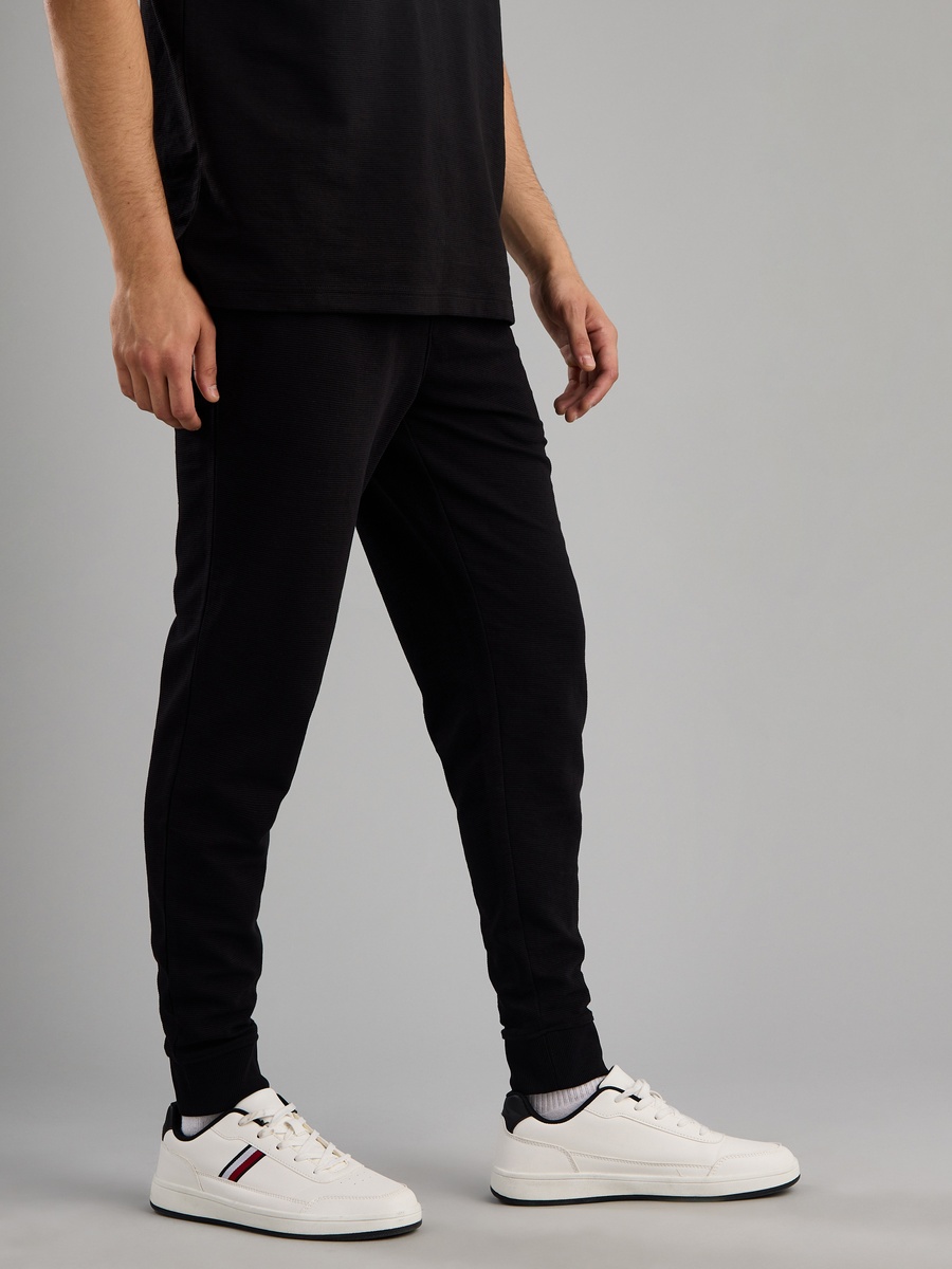 Textured Joggers with Pockets