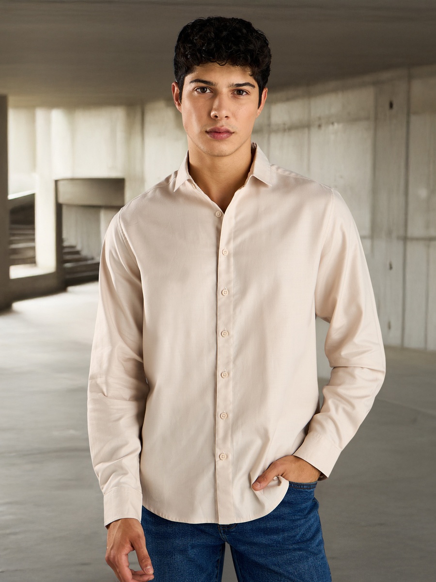 Textured Twill Shirt
