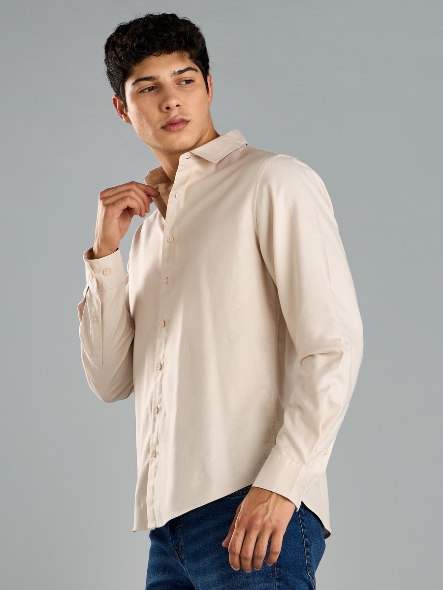 Textured Twill Shirt