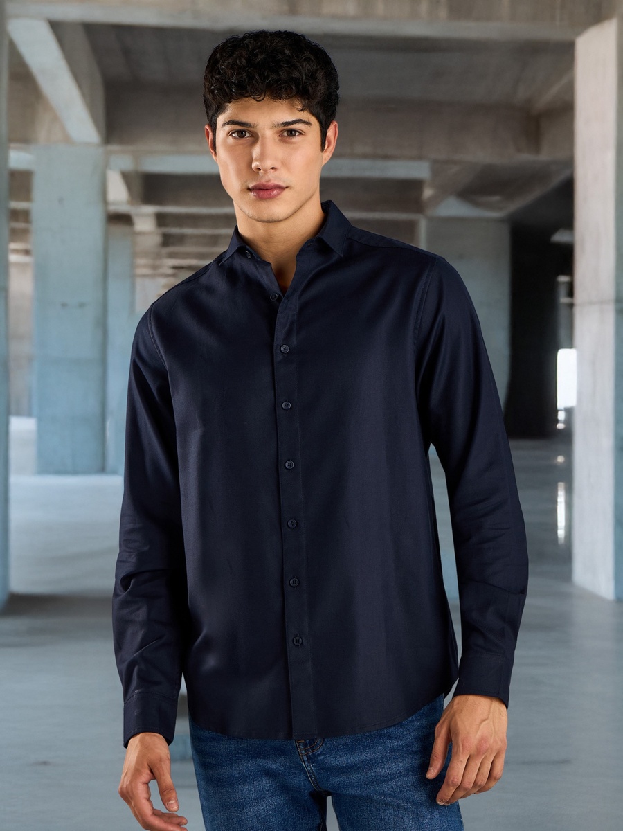 Textured Twill Shirt
