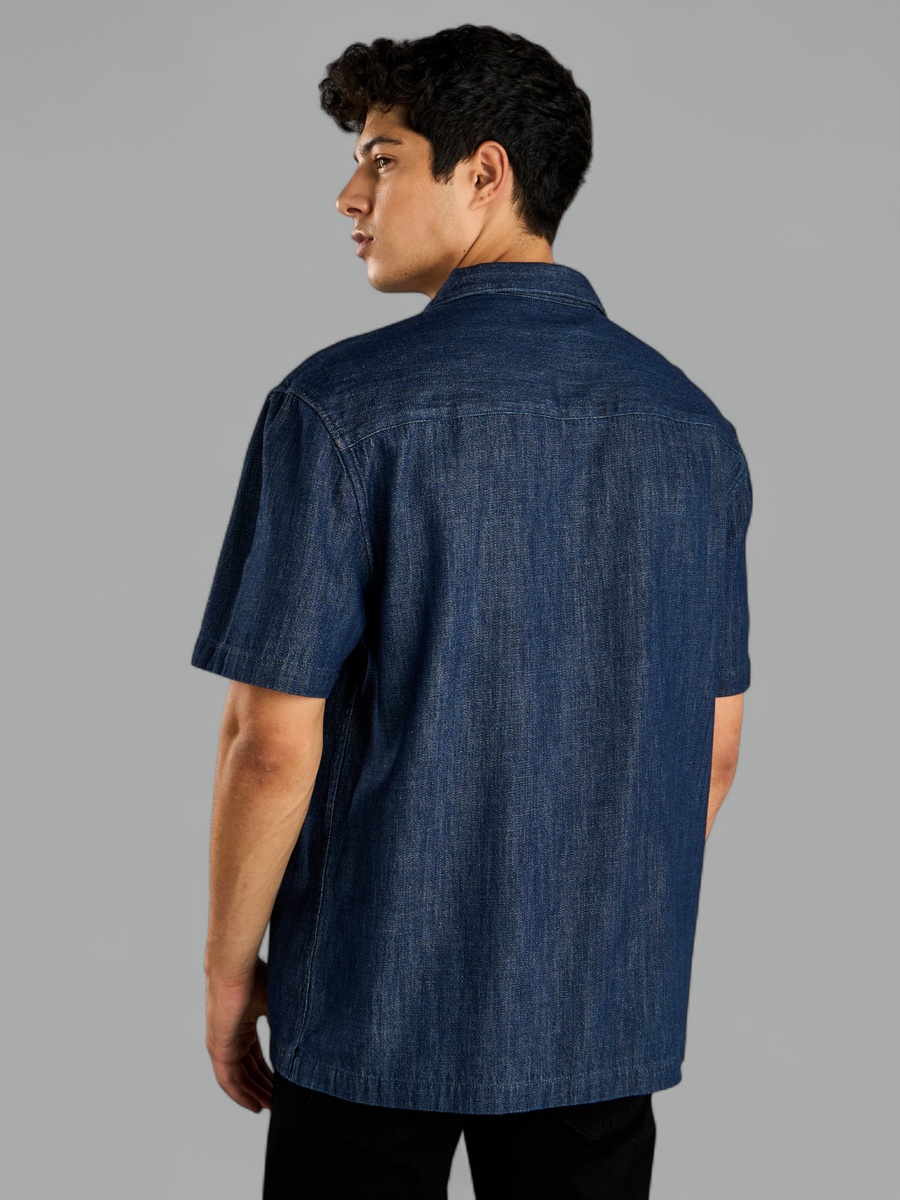 Plain Resort Collar Shirt