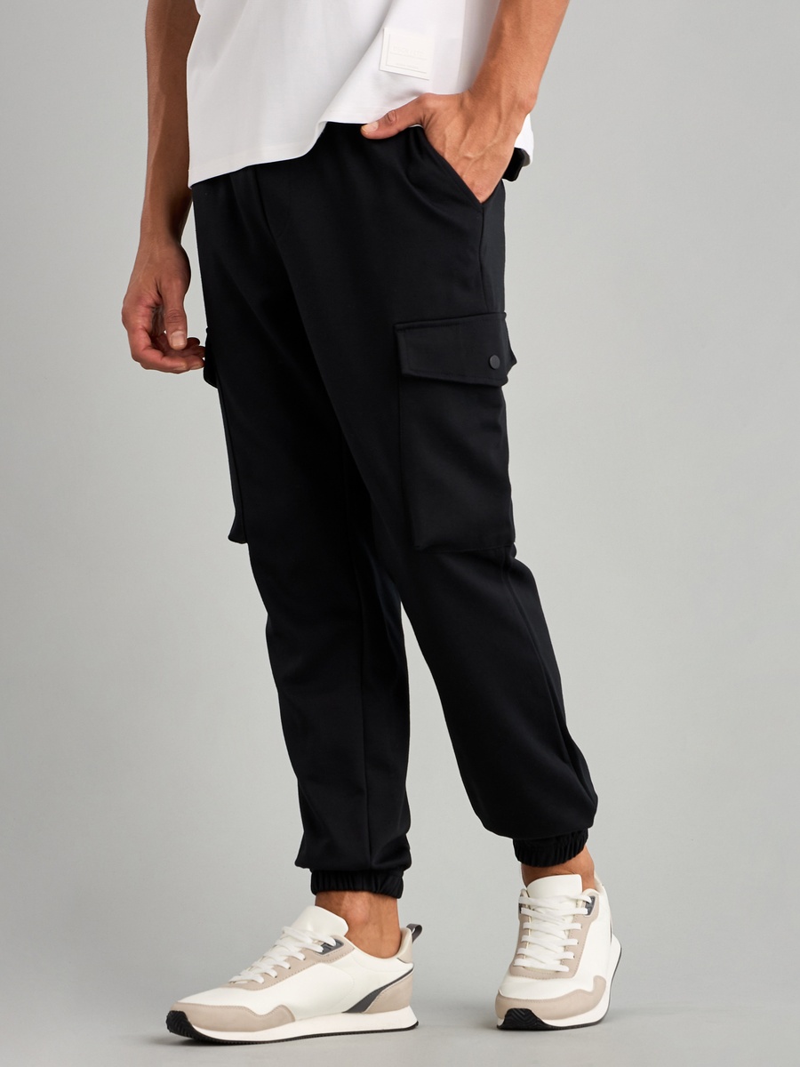 Relaxed Fit Cargo Joggers