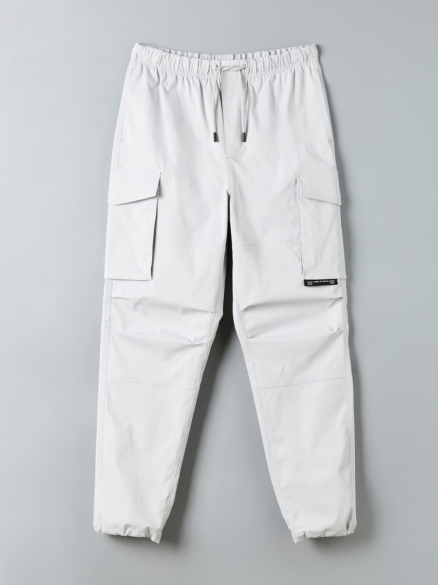 Plain Utility Cargo Pants