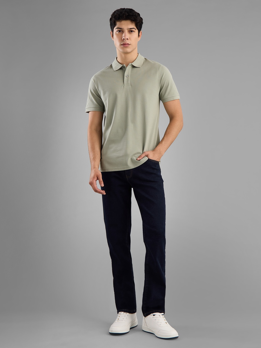 Plain Pique Polo T-Shirt