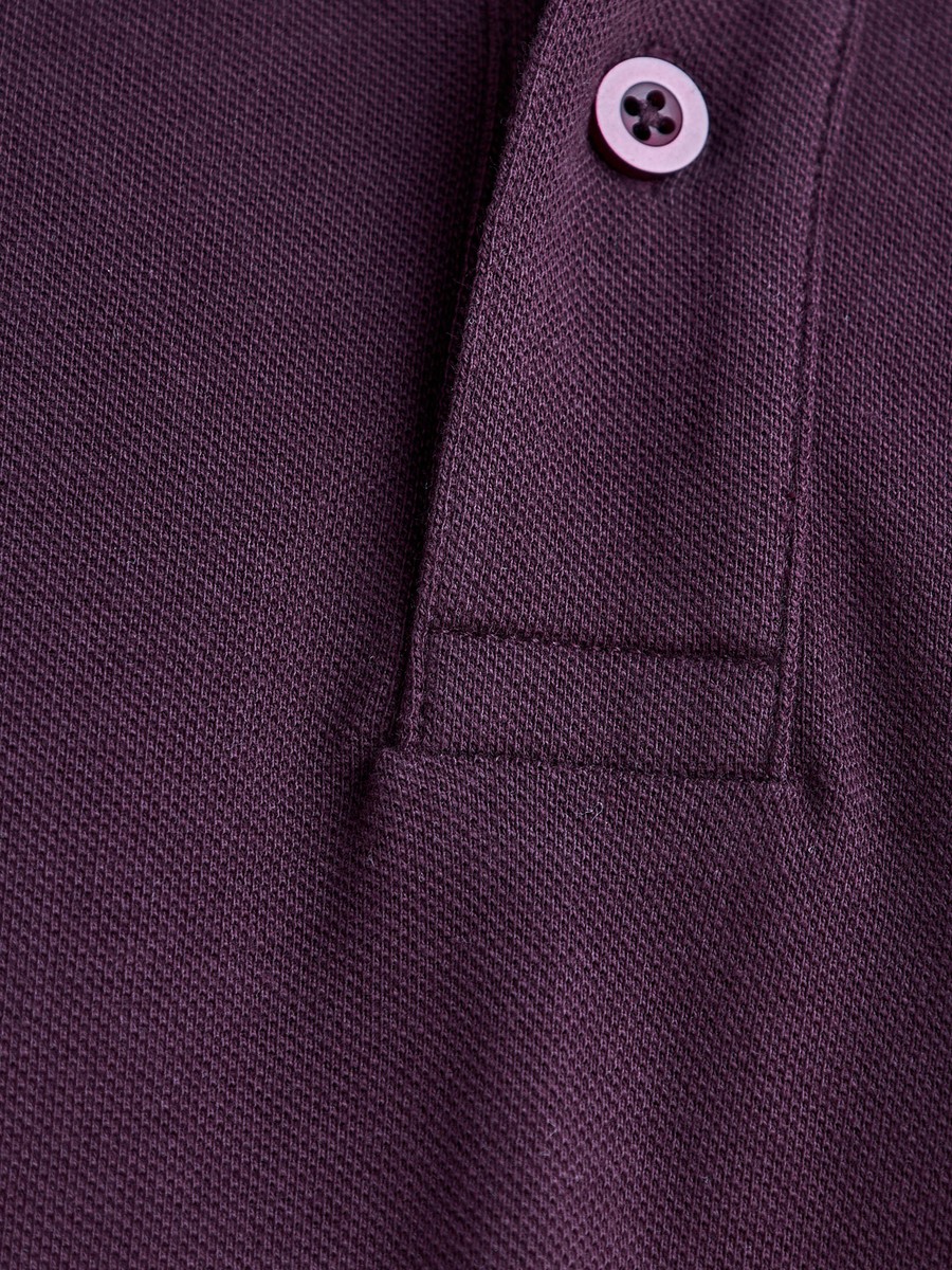 Plain Pique Polo T-Shirt