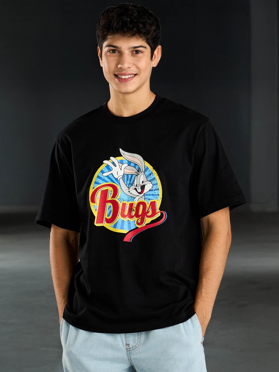 Bugs Bunny Print T-Shirt
