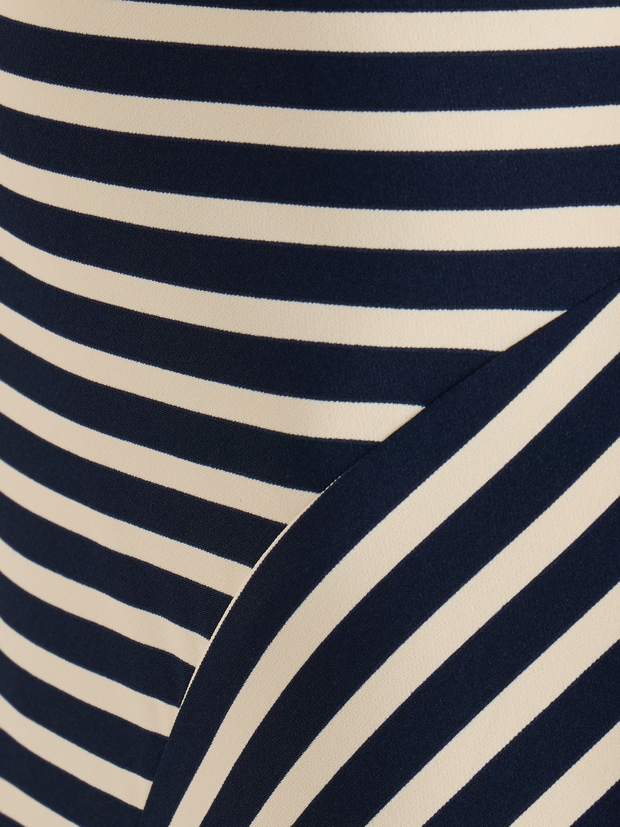Striped Sleeveless Maxi Dress
