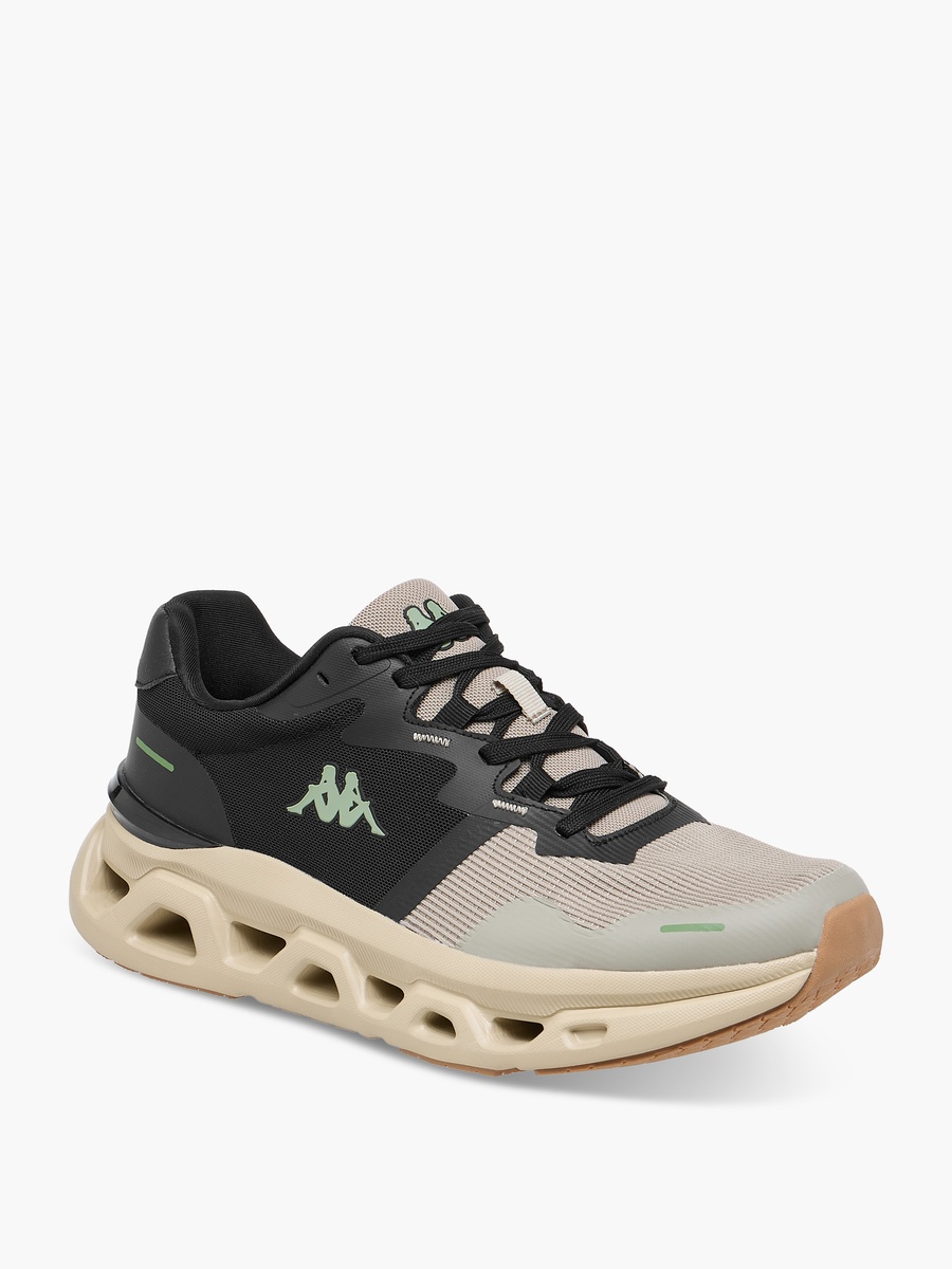Men Panelled Lace-Up Sports Shoes