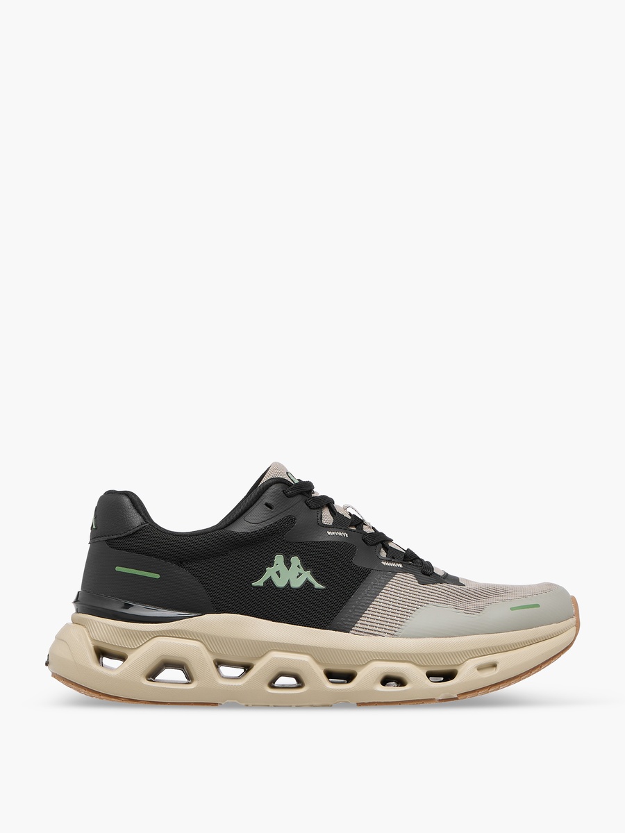 Men Panelled Lace-Up Sports Shoes