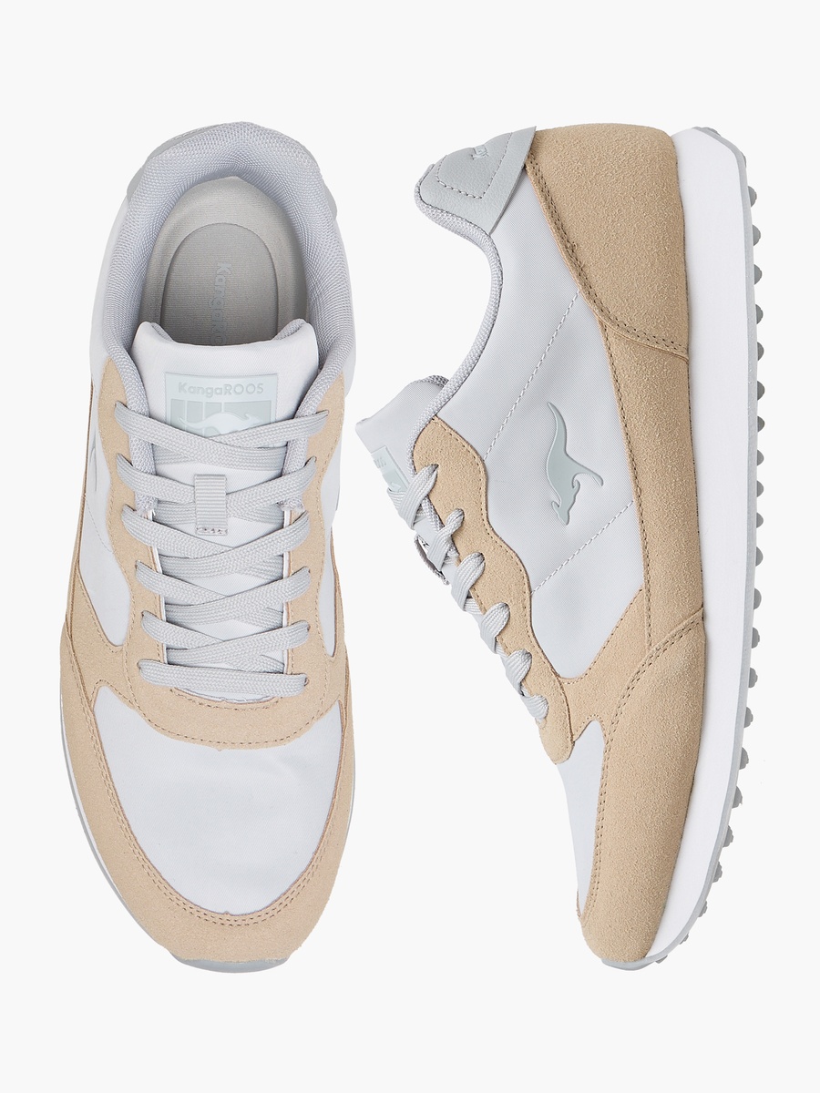 Men Panelled Lace-Up Sneakers
