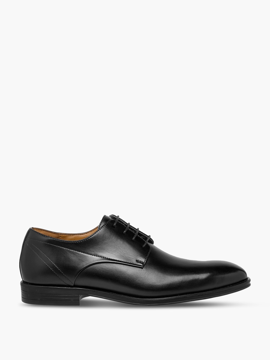 Men Solid Lace-Up Derby Shoes