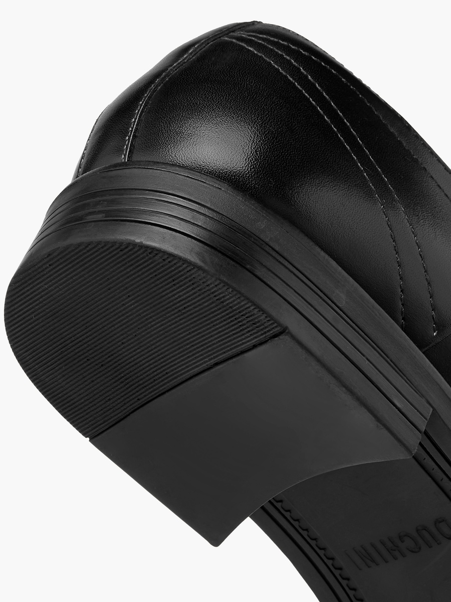 Men Solid Lace-Up Derby Shoes