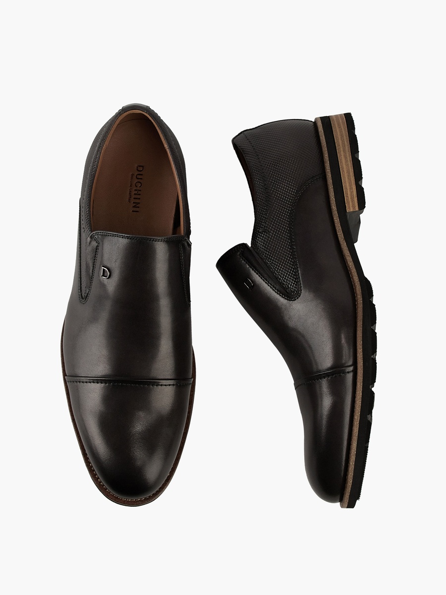 Men Textured Loafers