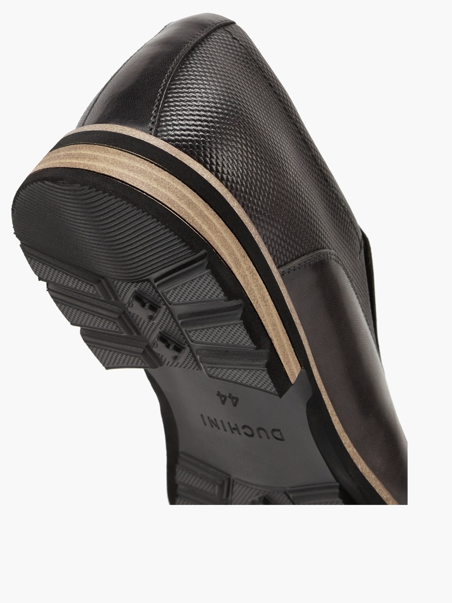 Men Textured Loafers
