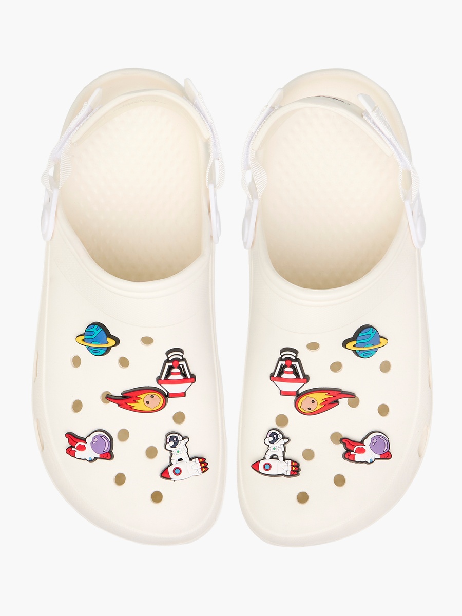 Men Space Accent Clogs with Backstrap