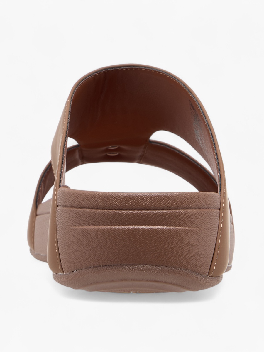 Metal Accent Slip-On Sandals