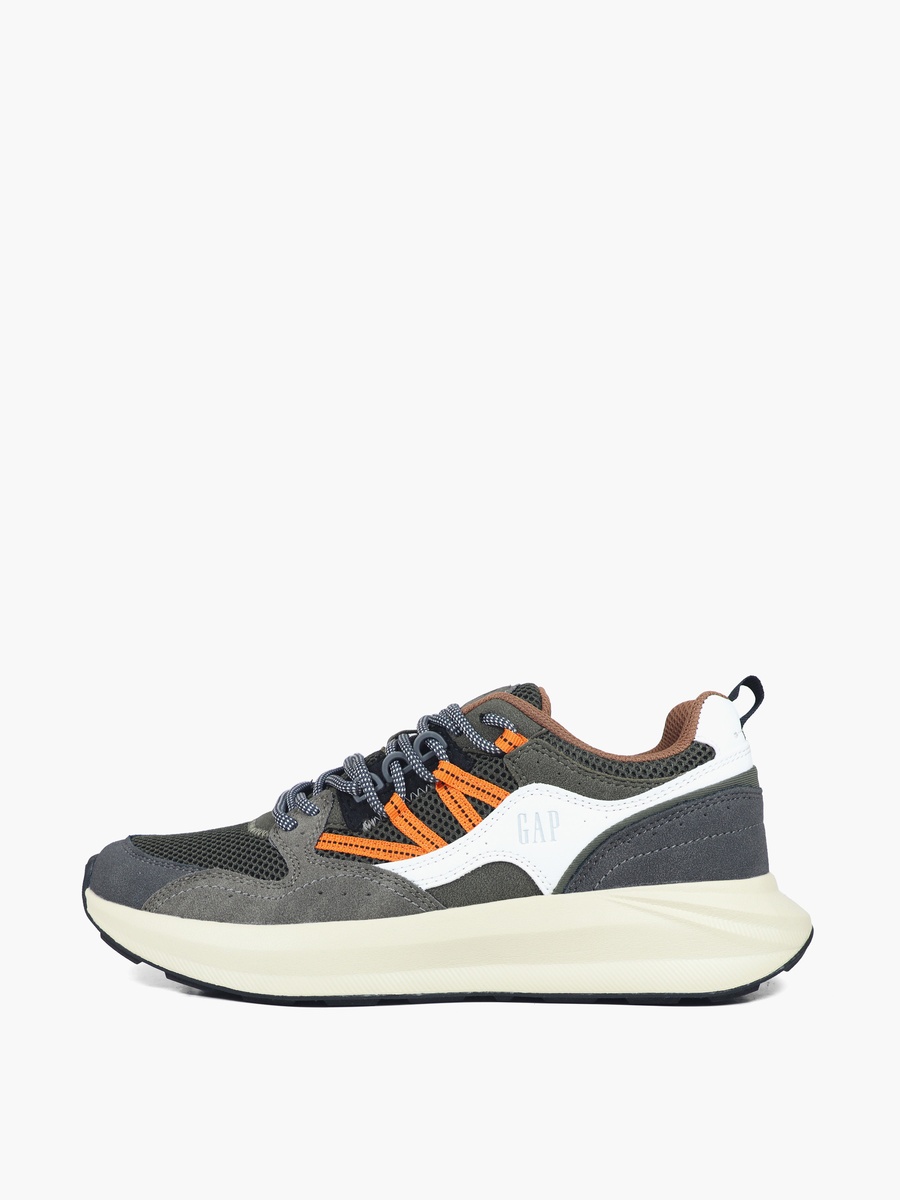Men Explorer Sneakers with Lace-Up Closure - GPM5214673234