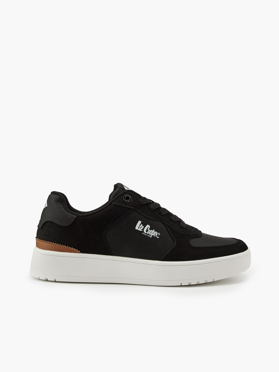 Men Panelled Lace-Up Sneakers