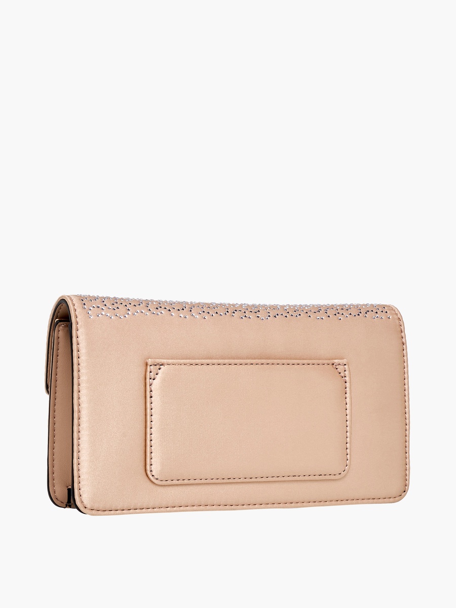 Embellished Crossbody Bag with Chain Strap
