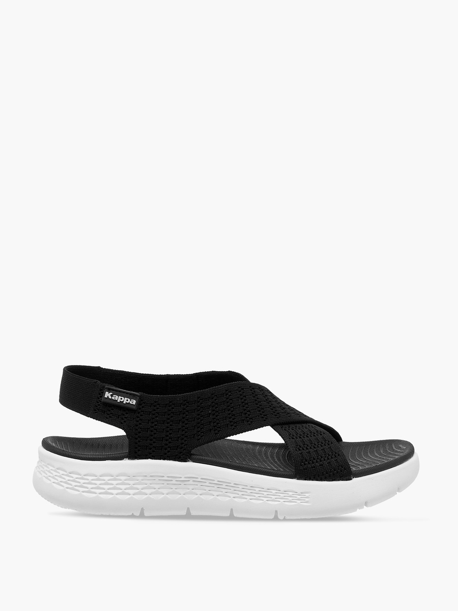 Women Textured Slip-On Criss Cross Sandals