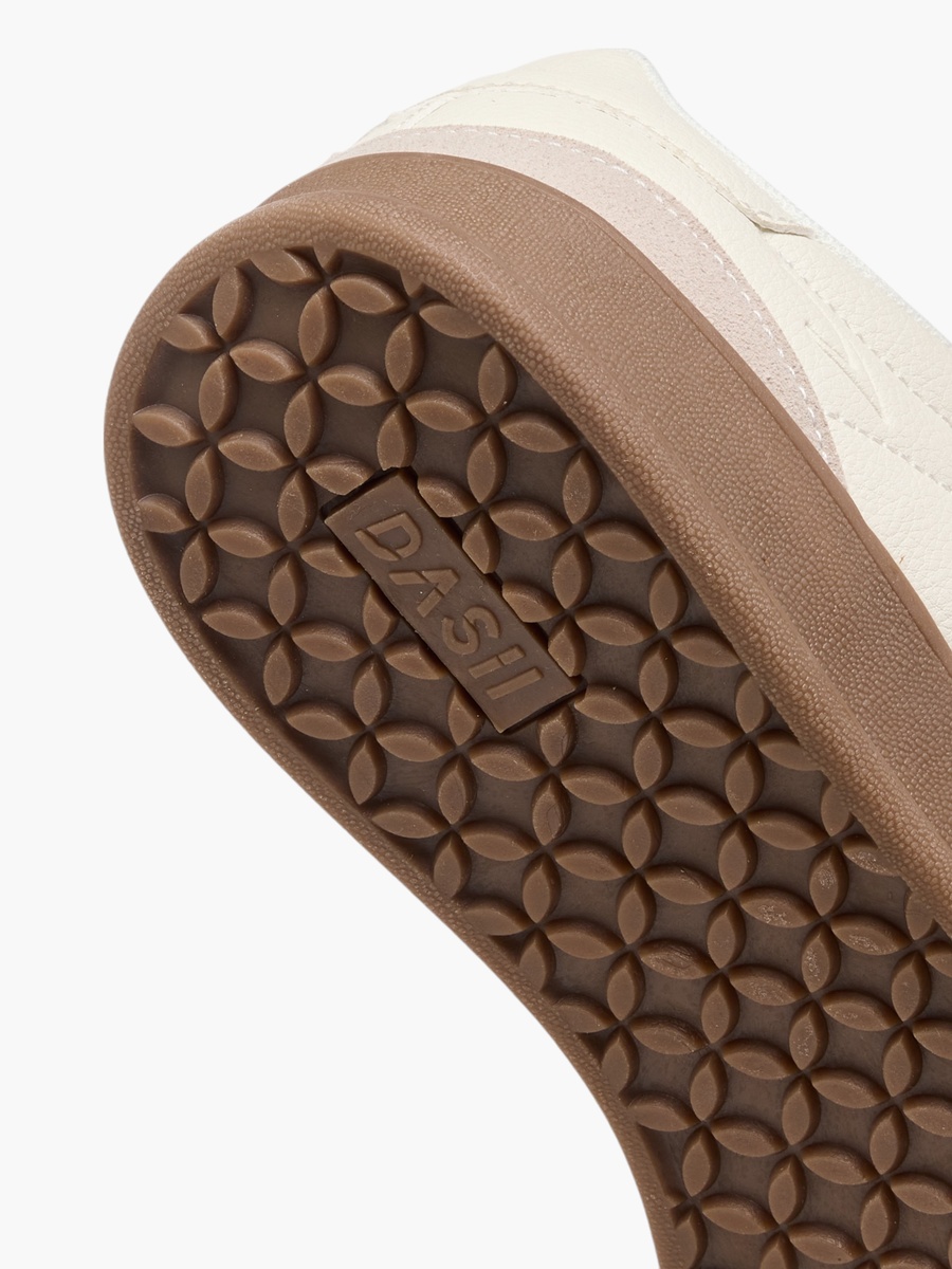 Panelled Sneakers with Lace-Up Closure