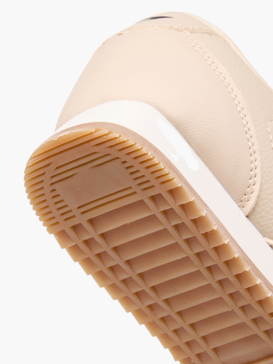 Panelled Sneakers with Lace-Up Closure