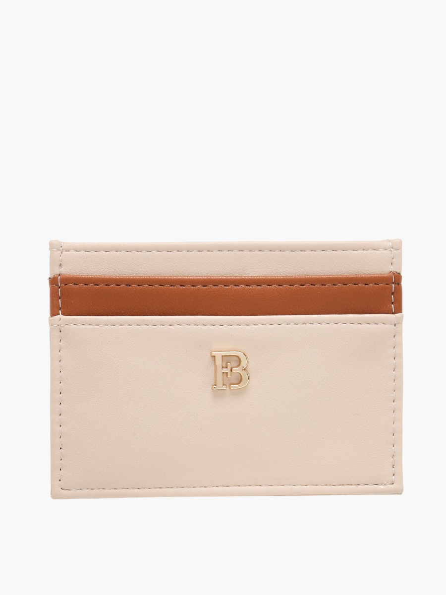 Solid Card Holder with Open Top