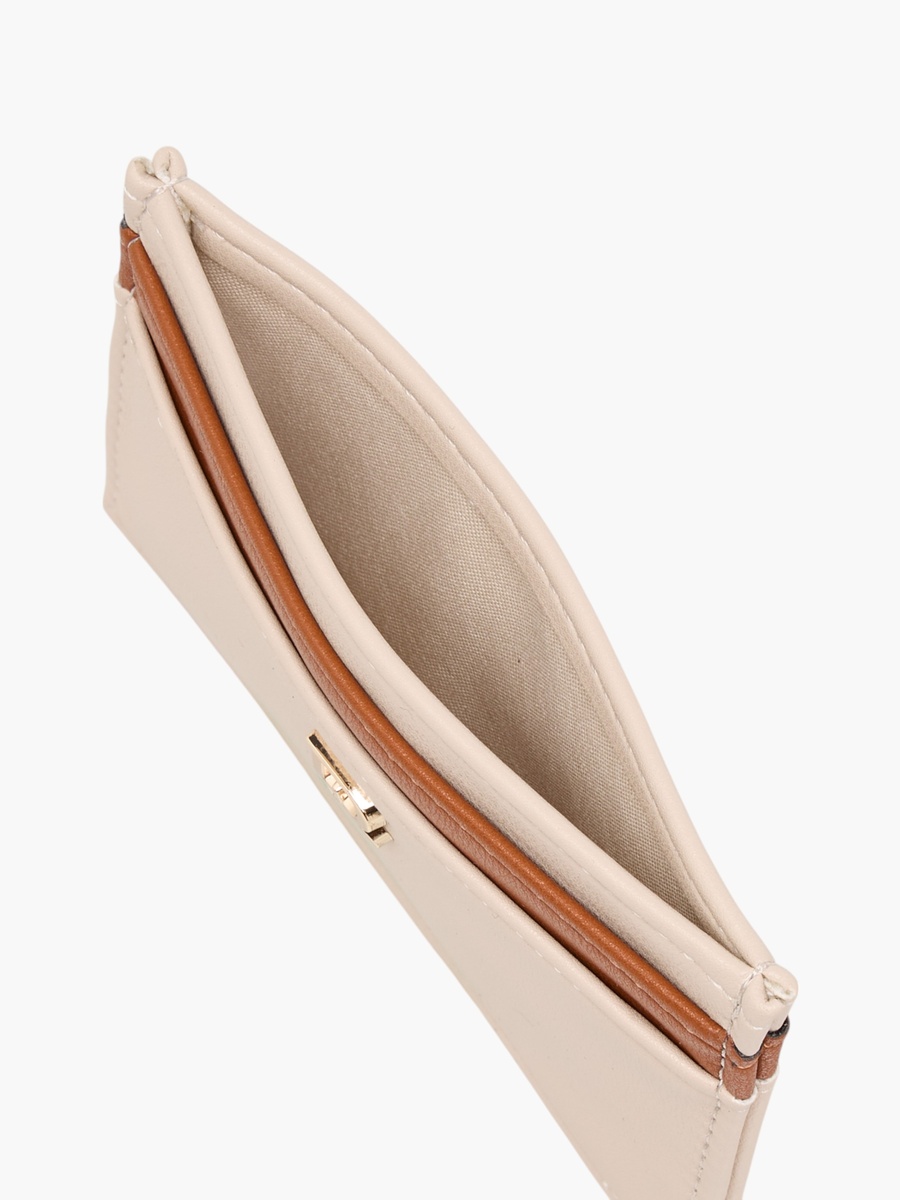 Solid Card Holder with Open Top