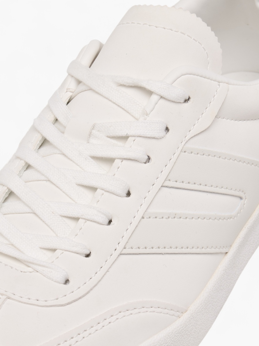 Panelled Lace-Up Sneakers