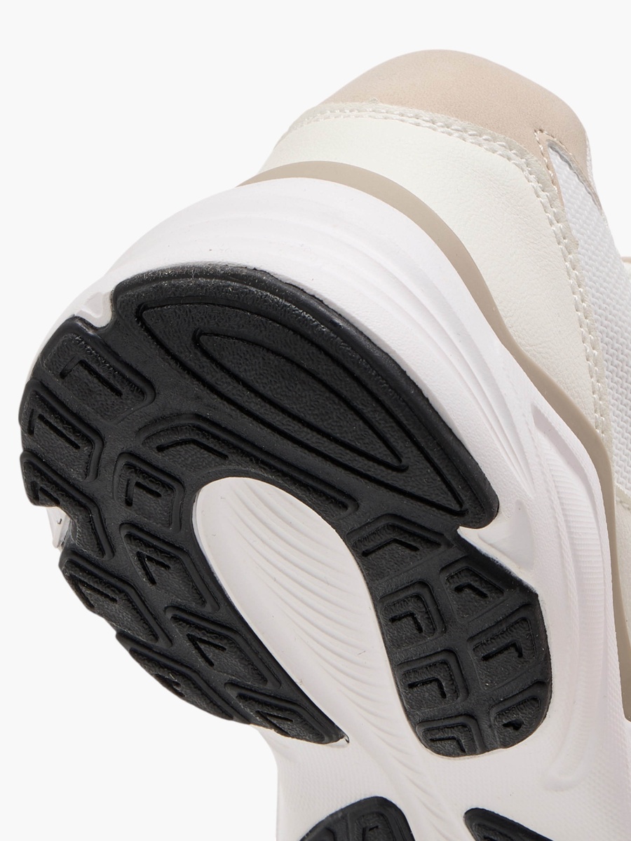 Panelled Lace-Up Sneakers