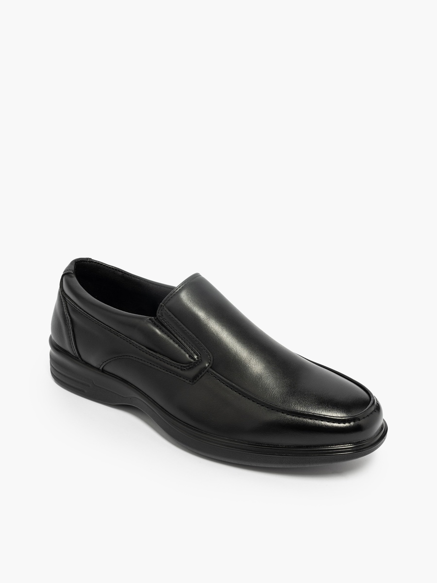 Solid Slip-On Loafers