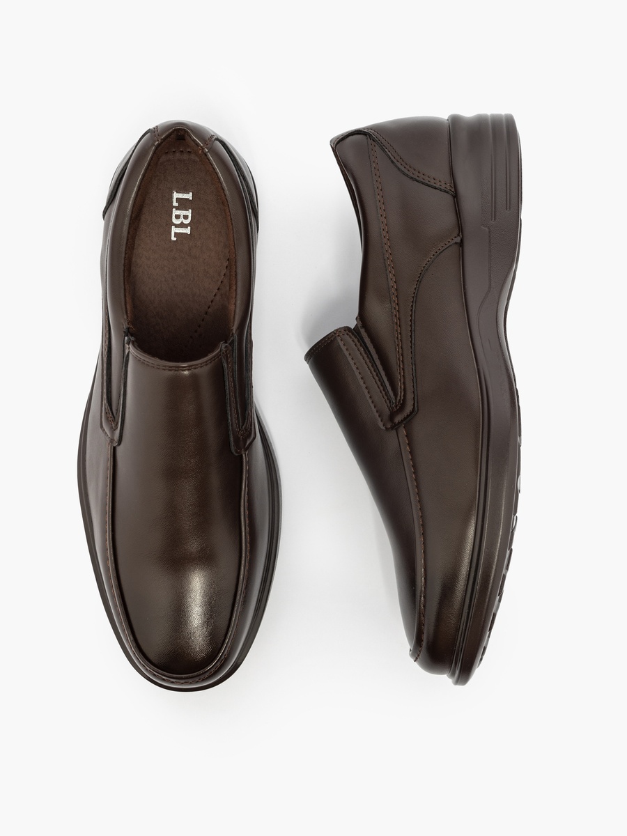 Solid Slip-On Loafers