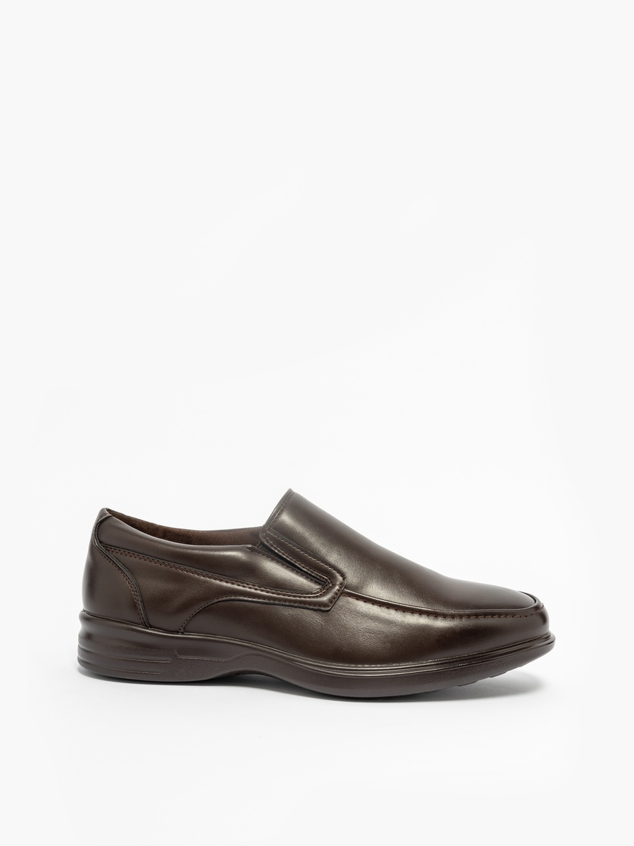 Solid Slip-On Loafers