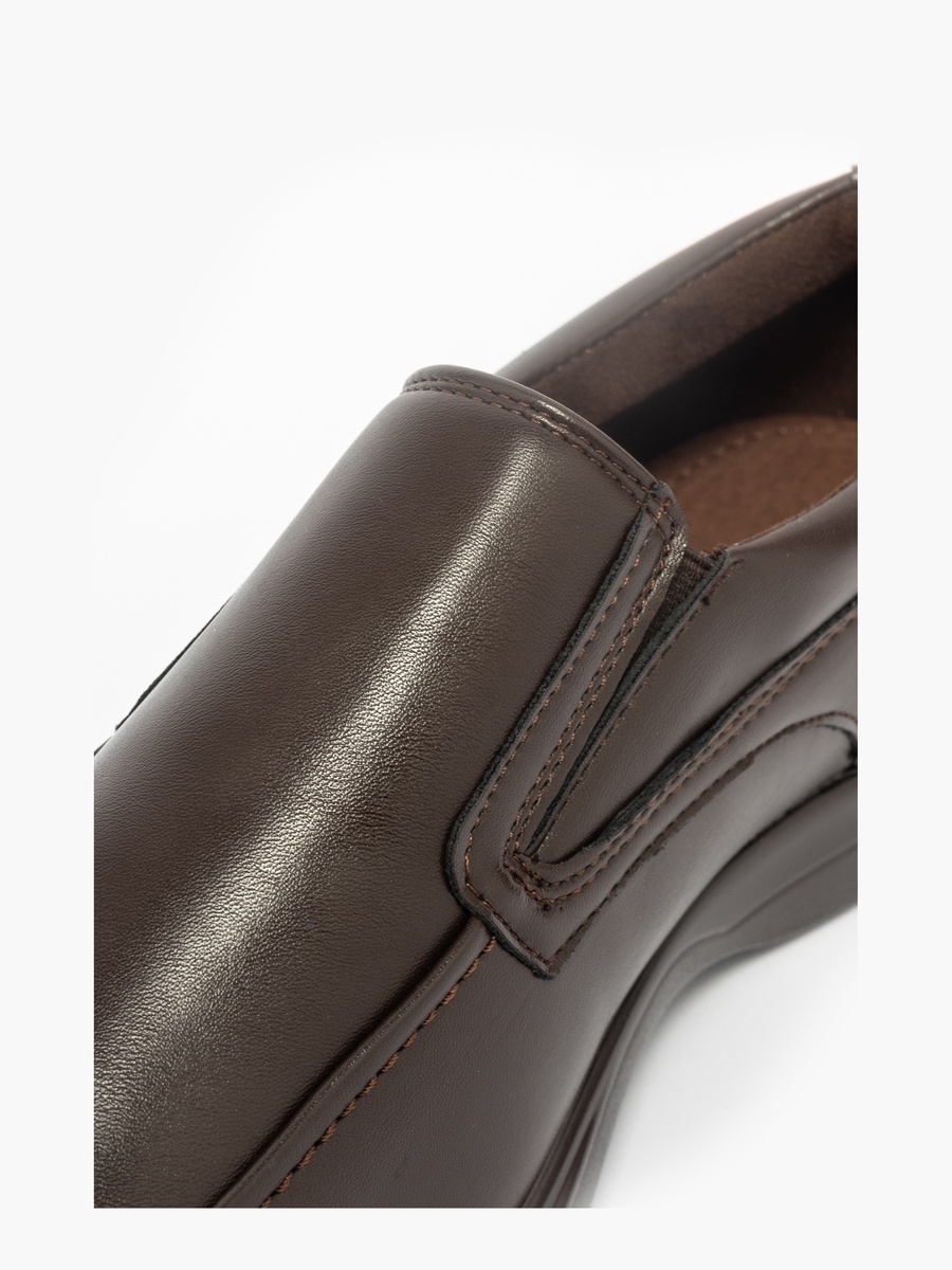 Solid Slip-On Loafers