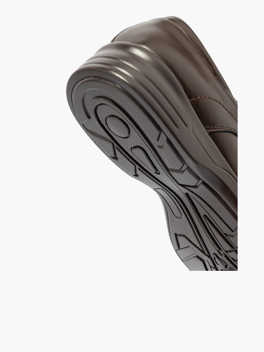 Solid Lace-Up Derby Shoes