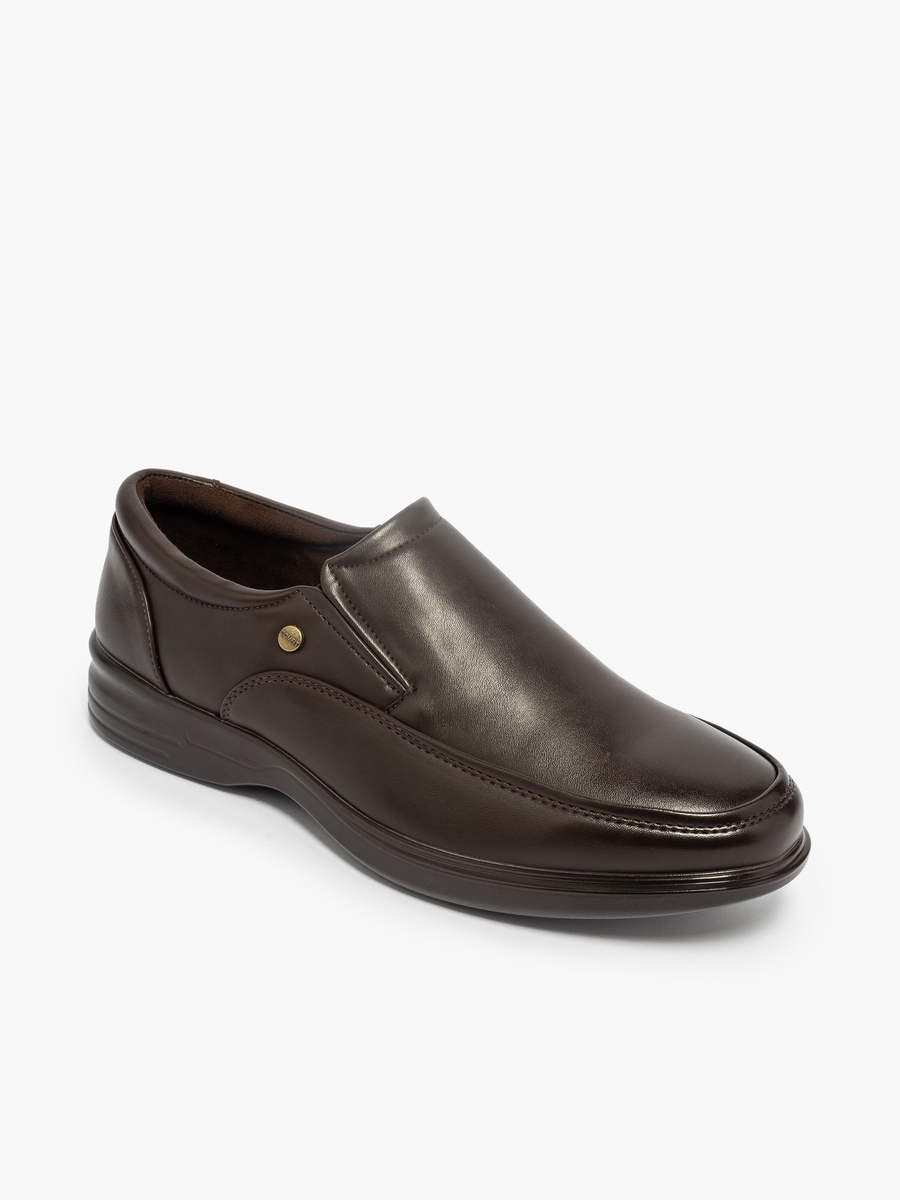 Solid Slip-On Loafers