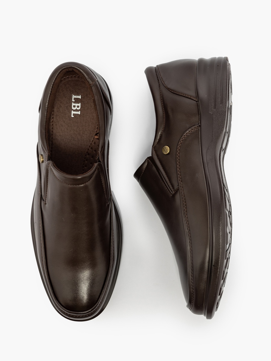 Solid Slip-On Loafers