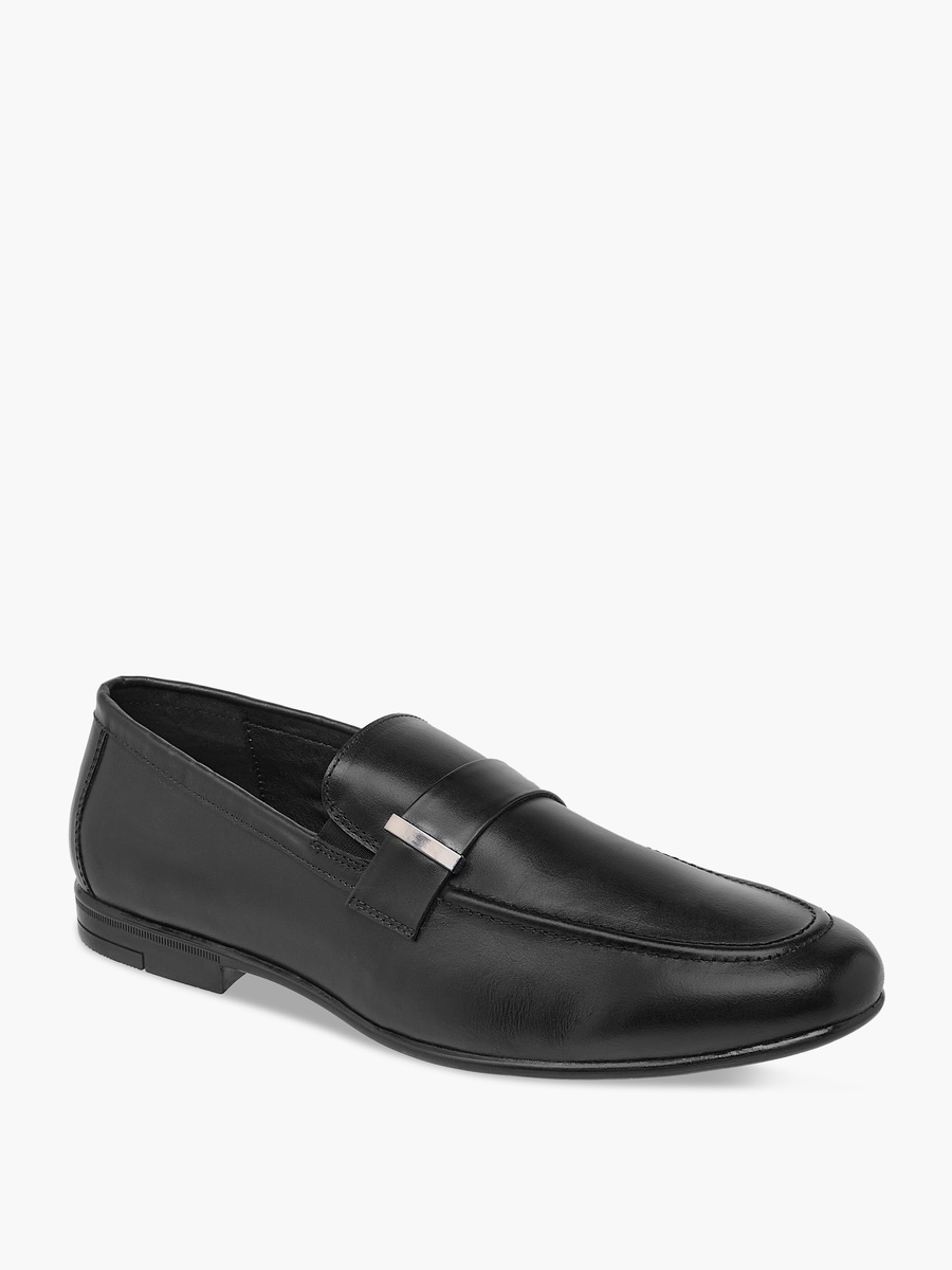 Solid Slip-On Loafers