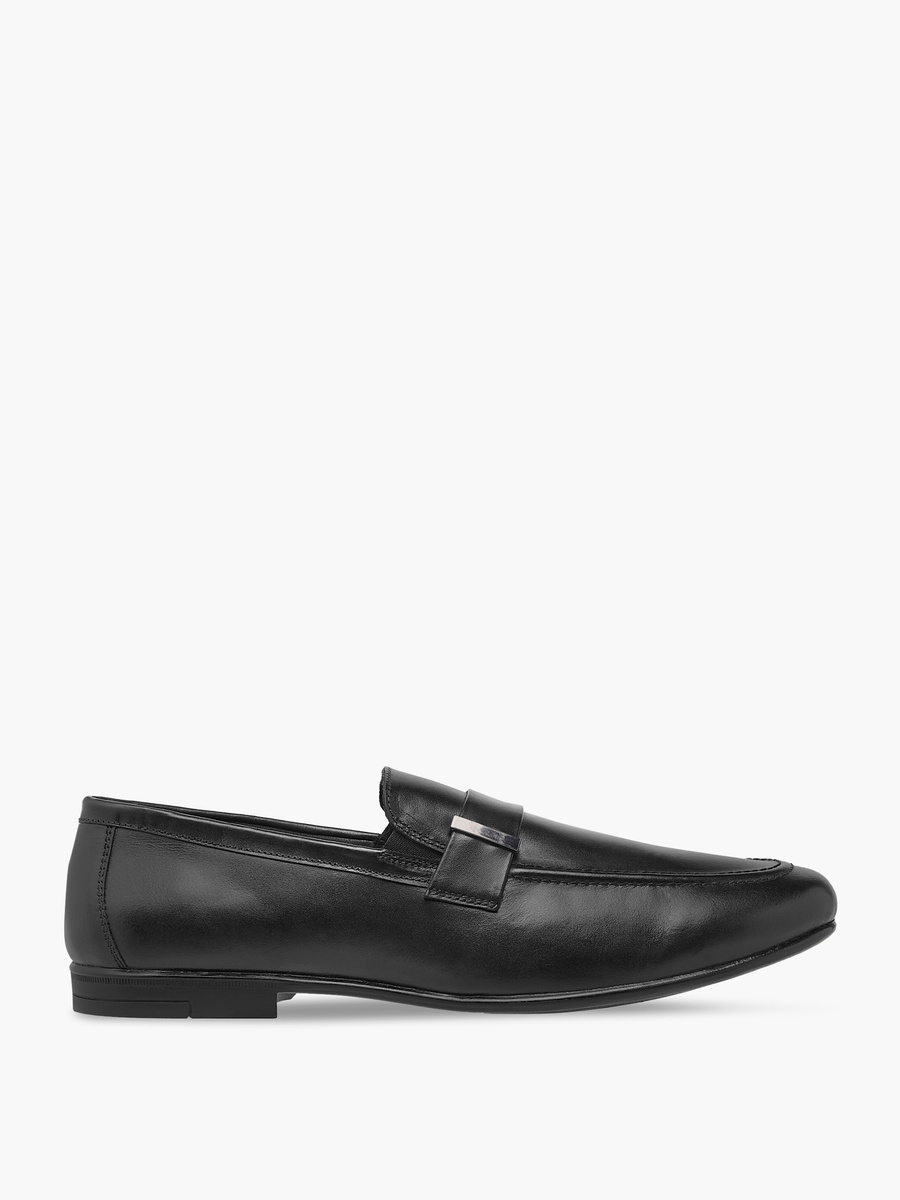 Solid Slip-On Loafers