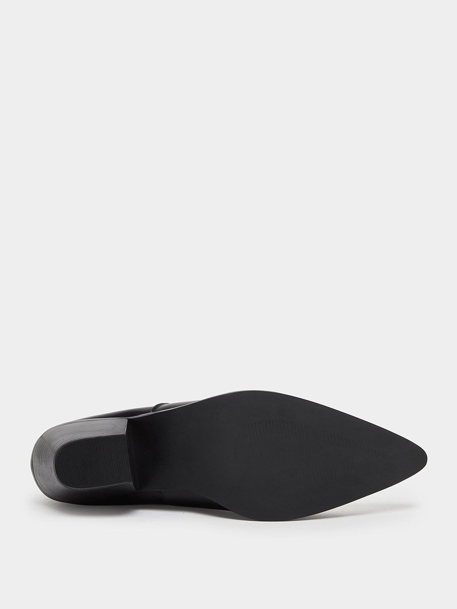 Black Western Ankle Boots