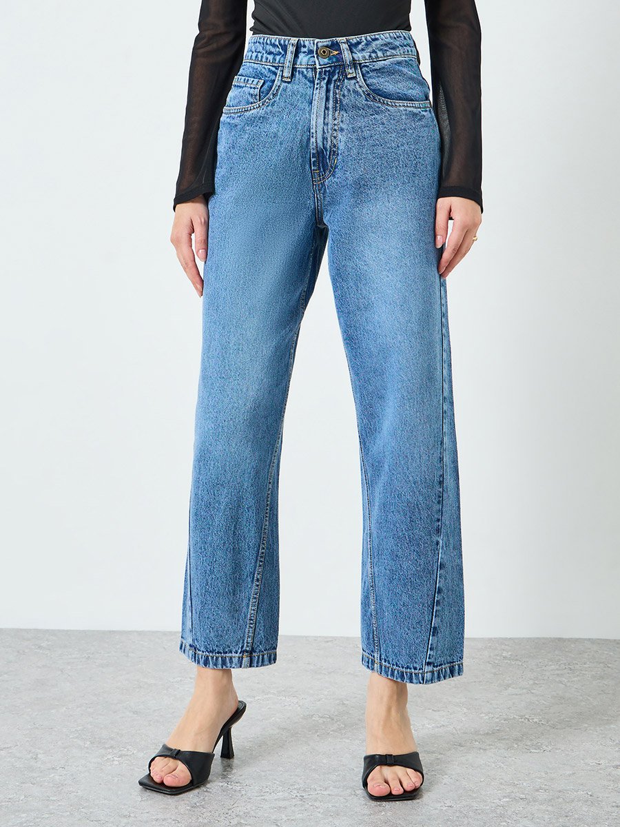 Women Blue Relaxed Fit Jeans