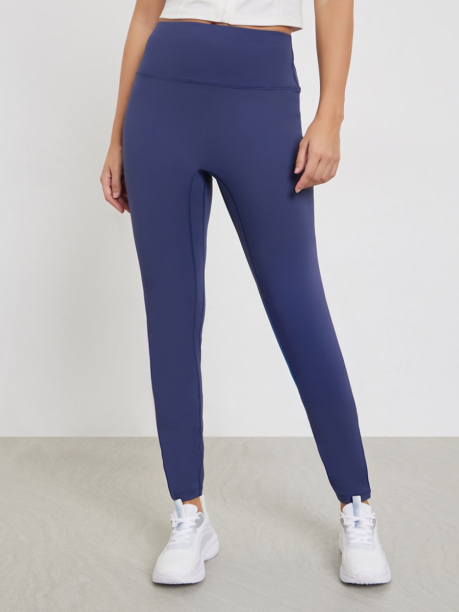 Broad Waist Dual Stitch Line Leggings