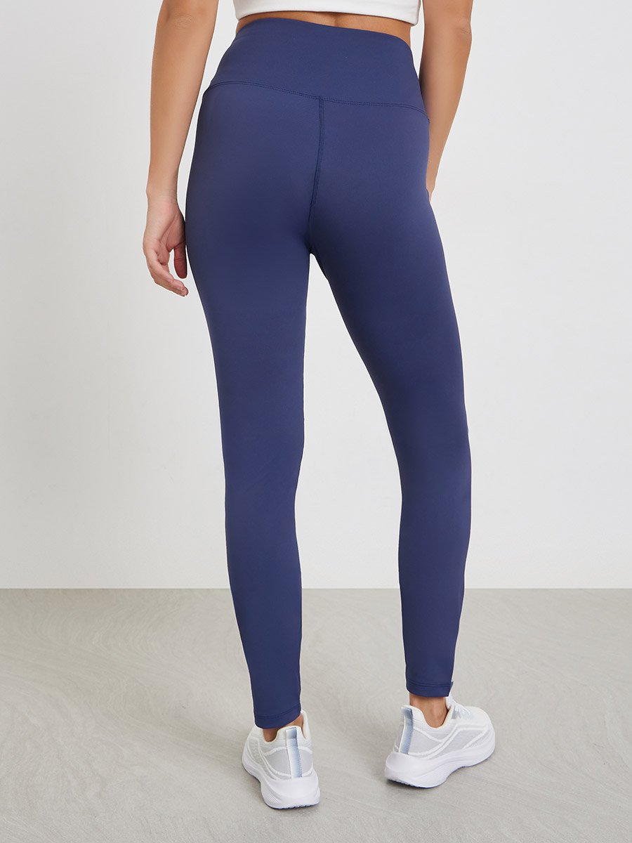 Broad Waist Dual Stitch Line Leggings