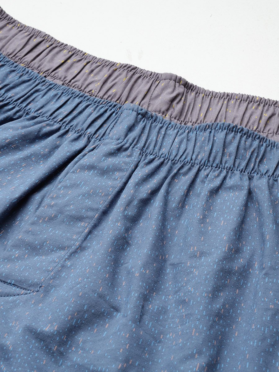 Pack of 2 - Printed Boxers - 100% Cotton