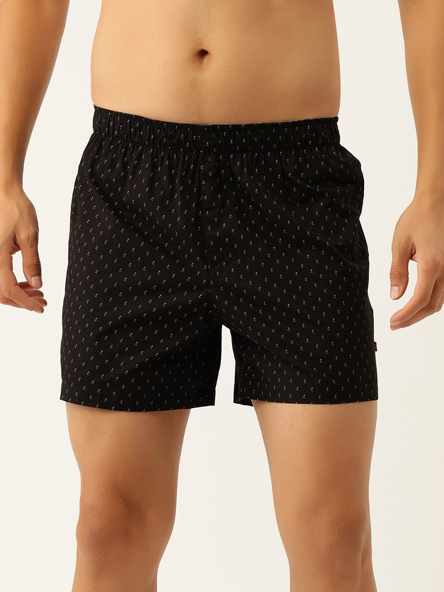 Pack of 2 - Men Printed Cotton Boxers
