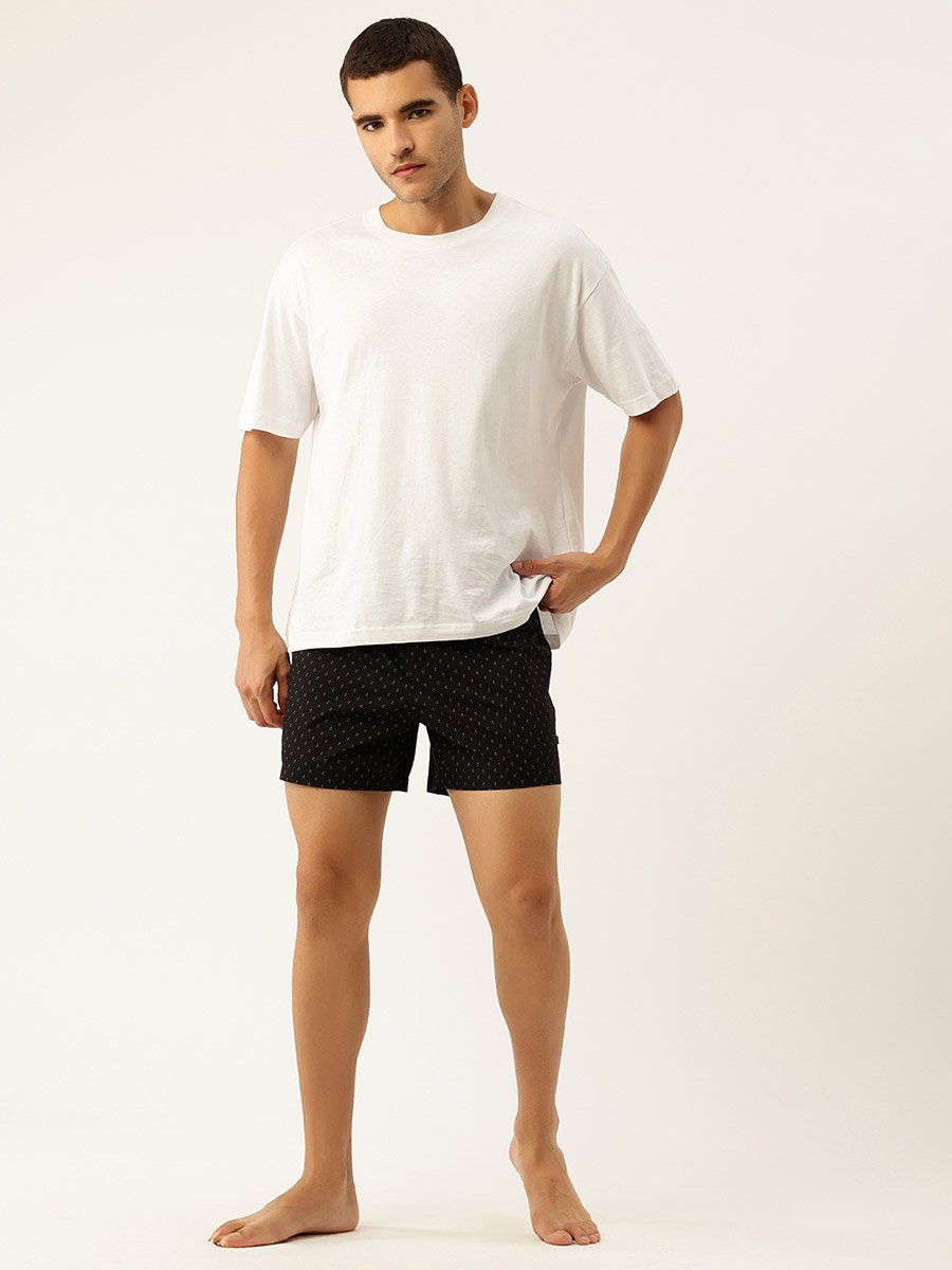 Pack of 2 - Men Printed Cotton Boxers