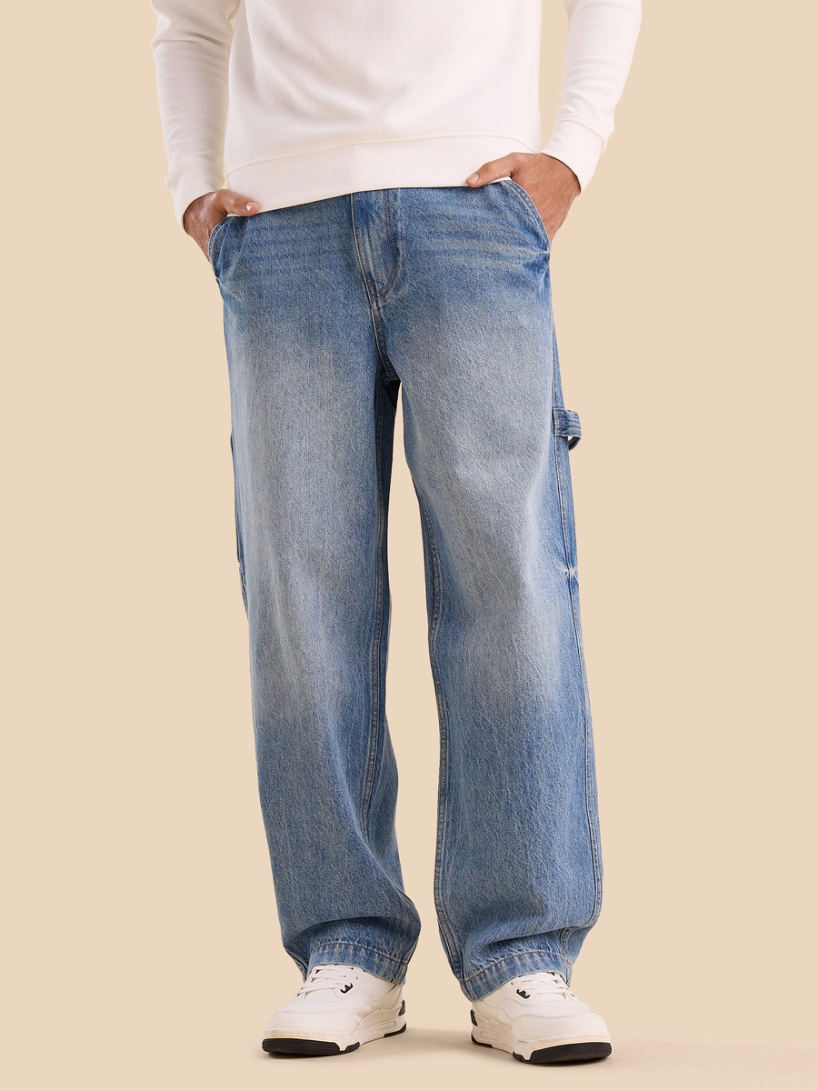 Plain Carpenter Fit Jeans